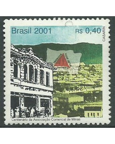 C2379 ASSOCIAÇÃO COMERCIAL DE MINAS GERAIS  2001 - 10.434 Novo com goma